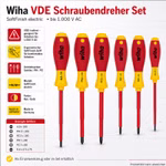 Bild des 6er Sets des Wiha SoftFinish Schraubendreher Angebots Bild des 6er Sets des Wiha SoftFinish Schraubendreher Angebots