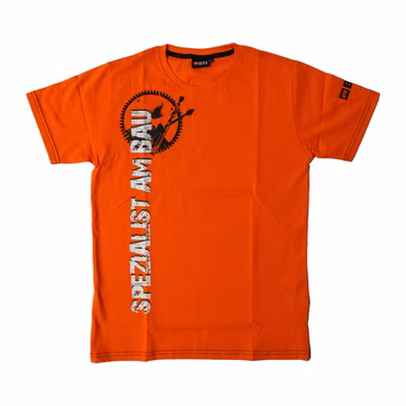 Bild des T-Shirts orange