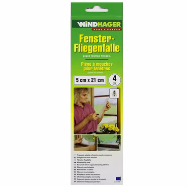 Bild der Verpackung der Fenster-Fliegenfalle