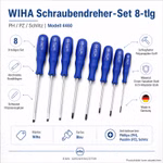 Bild des Wiha Schraubendreher Sets 8 teilig Bild des Wiha Schraubendreher Sets 8 teilig