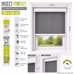Bild des InsectProtect-PVC Rollos Bild des InsectProtect-PVC Rollos