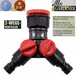 Bild des 2-Wege-Verteiler 3/4" - 1"