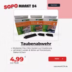 Werbebild der Taubenabwehr