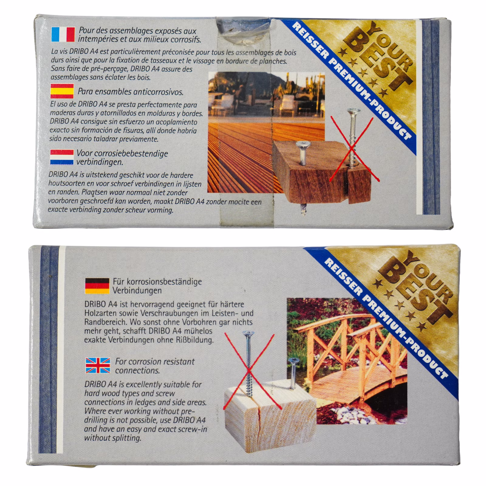 Bild der Dribo Terrassenschrauben 5,5x70