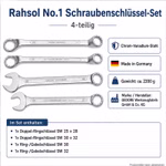 Bild des Gedore Schlüsselsets 4-teilig