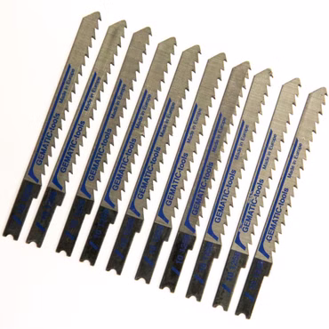 10x Stichsägeblätter Stichsägeblatt Holz Sägeblatt für Stichsäge U- Schaft 1258