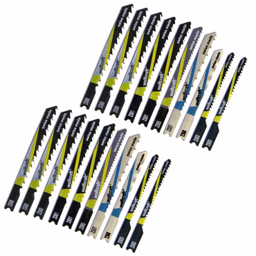 Stichsägeblätter Set Stichsägeblatt für Holz Metall Swiss Made Wolfcraft 1402638