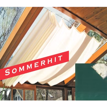 Bild eine Sonnensegels montiert