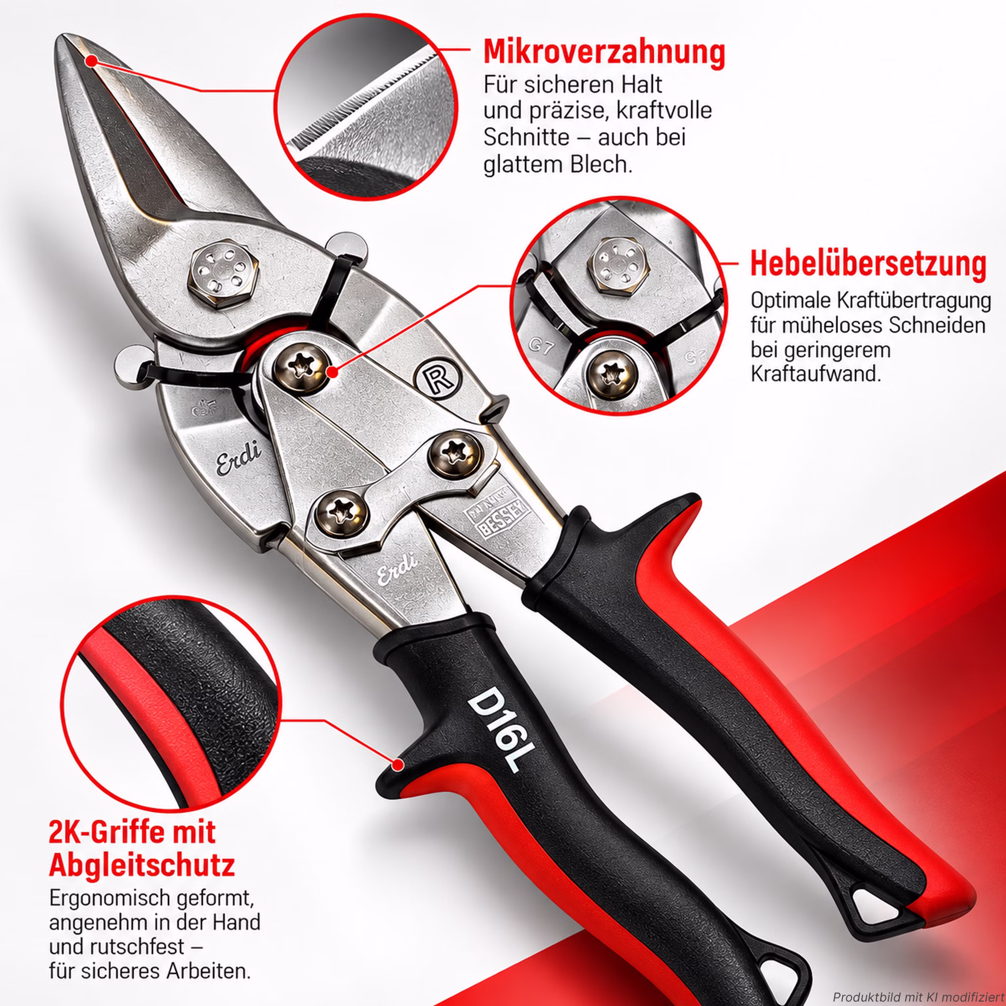 Bild der Bessey Blechscheren Bild der Bessey Blechscheren