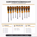 Bild des Legaliais Schraubendreher-Sets 10-tlg Bild des Legaliais Schraubendreher-Sets 10-tlg
