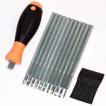 Bild der Einzelteile des Weidmüller Sets