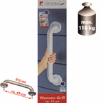 Bild der Verpackung des Wannengriff 45cm Weiß Alu