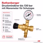 Bild des Rothenberger Druckminderers Bild des Rothenberger Druckminderers