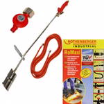 Nahaufnahme RoMaxi Premium Brenner mit Regler