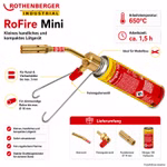 Bild des Rothenberger RoFire Mini 1450