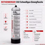 Bild der Rothenberger CO2-Gaskartusche Bild der Rothenberger CO2-Gaskartusche