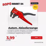 Werbebild der Automatischen Abisolierzange