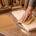 Bild des 10er Packs Schleifpapier Bild des 10er Packs Schleifpapier
