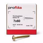 Bild der Profixa Schraube mit Karton in der Größe 7x60mm