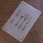 Bild des Tischsets Bon Apetit
