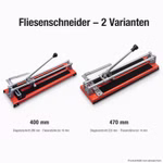 Bild der meister Fliesenschneider 400/ 470 mm Bild der meister Fliesenschneider 400/ 470 mm