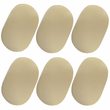 6x Tischset Platzset Tischmatte Tisch Platzdeckchen PVC 30x45cm Colora Taupe