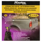 Bild der Verpackung des MasterLock Gepäcknetzes
