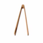 Bild einer Holz-Grillzange