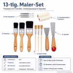 Bild des Malerpinsel Sets