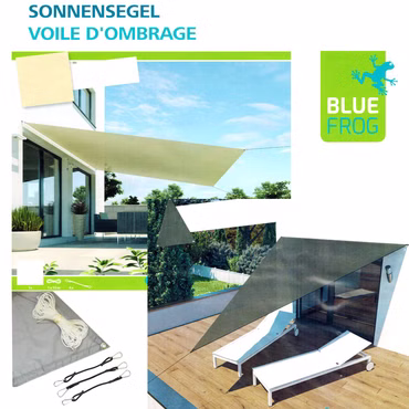 Sonnensegel Sonnenschutz Windschutz Beschattung Polyester wasserabweisend BF