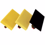 Bild der 3 Schwammbrätter des 3-teiligen Sets seitlich liegend