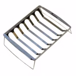 Bild des aufgestellten Sparerib-Halters
