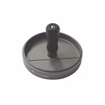 Bild der Burgerpresse aufeinander liegend