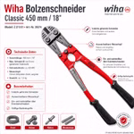 Bild des wiha Bolzenschneiders 18 Zoll Bild des wiha Bolzenschneiders 18 Zoll