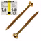 holz-strongi-7x140-tx-1-gelb.jpg Bild mit 2 Schrauben und Infobild des Schraubenkartons im Hintergrund