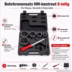 Bild des Connex Fliesenbohrer-Koffers 8-tlg