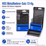 Bild der meister Metallbohrer-Box 13-tlg