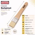 Bild des Kaiser Classic Backpinsels 22x4cm Bild des Kaiser Classic Backpinsels 22x4cm