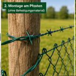 Bild der 25m Stacheldraht-Rolle Bild der 25m Stacheldraht-Rolle
