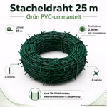 Bild der 25m Stacheldraht-Rolle Bild der 25m Stacheldraht-Rolle