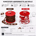 Bild verschiedener Rollen an Absperrketten Bild verschiedener Rollen an Absperrketten