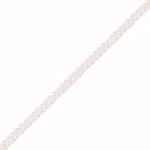 Bild des Strangs 8-fach geflochten 4mm weiß