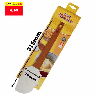 Teigschaber Küchenschaber Schlesinger 310mm Groß Silikon Patisserie Kaiser 9998