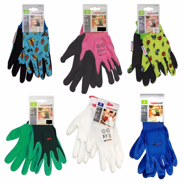 Bild verschiedener Paare an Kinderhandschuhen