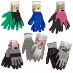 Bild verschiedener Paare an Gartenhandschuhen