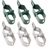 Bild von 3 grünen und 3 weißen Drahtspannern