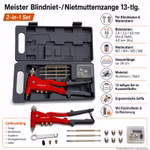 Bild der Meister 2-in-1 Nietenzange