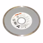 Bild der 125mm Trennscheibe von Oben
