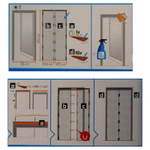 Bild des Windhager Türvorhangs mit Magneten