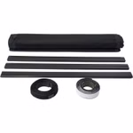 Bild des Windhager Fliegengitter Türvorhangs schwarz 95x215cm